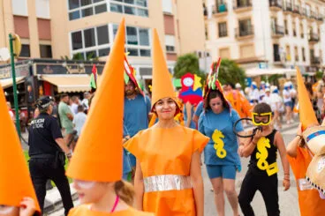 Cabalgata de disfraces de las fiestas de Moraria 2023 69