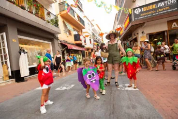 Cabalgata de disfraces de las fiestas de Moraria 2023 78