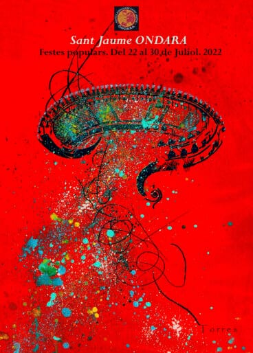 Cartel de fiestas de Sant Jaume de Ondara de 2022