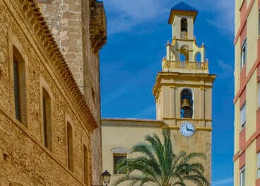 cartel de las fiestas patronales y moros y cristianos en el verger 2022