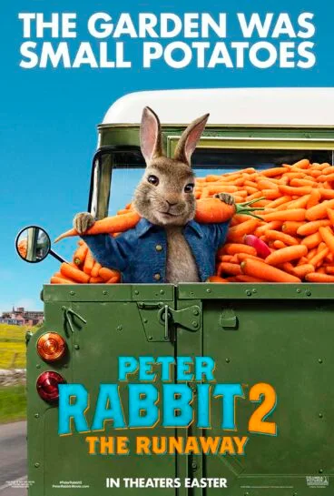 Cartel de Peter Rabbit 2 a la fuga
