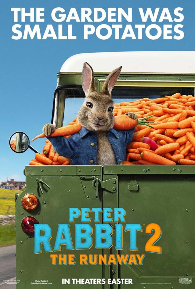 Imagen: Cartel de Peter Rabbit 2 a la fuga