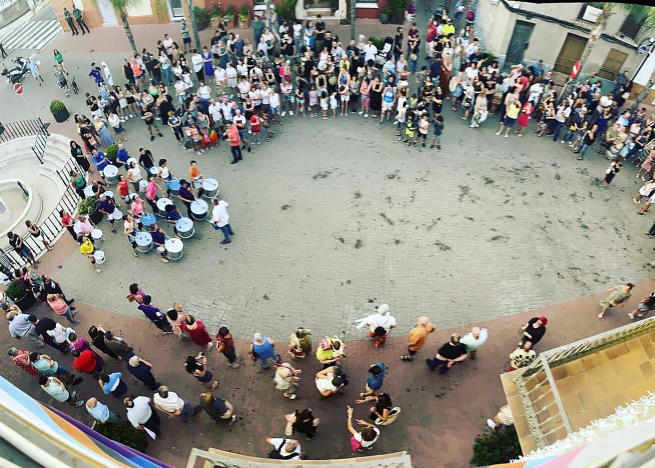 Concentración en Ondara contra el ataque homofóbo sufrido hace unos días