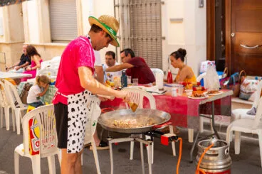 Concurso de fideuà y allioli en Benitatxell 2023 09