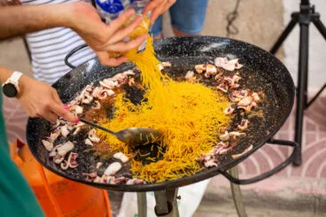 Concurso de fideuà y allioli en Benitatxell 2023 13