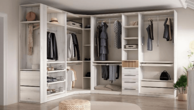 Imagen: El conjunto con su armario o vestidor