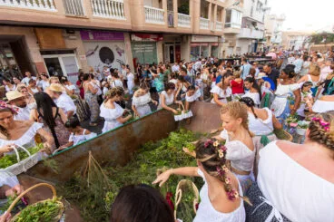 Entrada de la murta de las fiestas de Calp