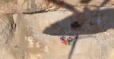 escaladores rescatados en calp