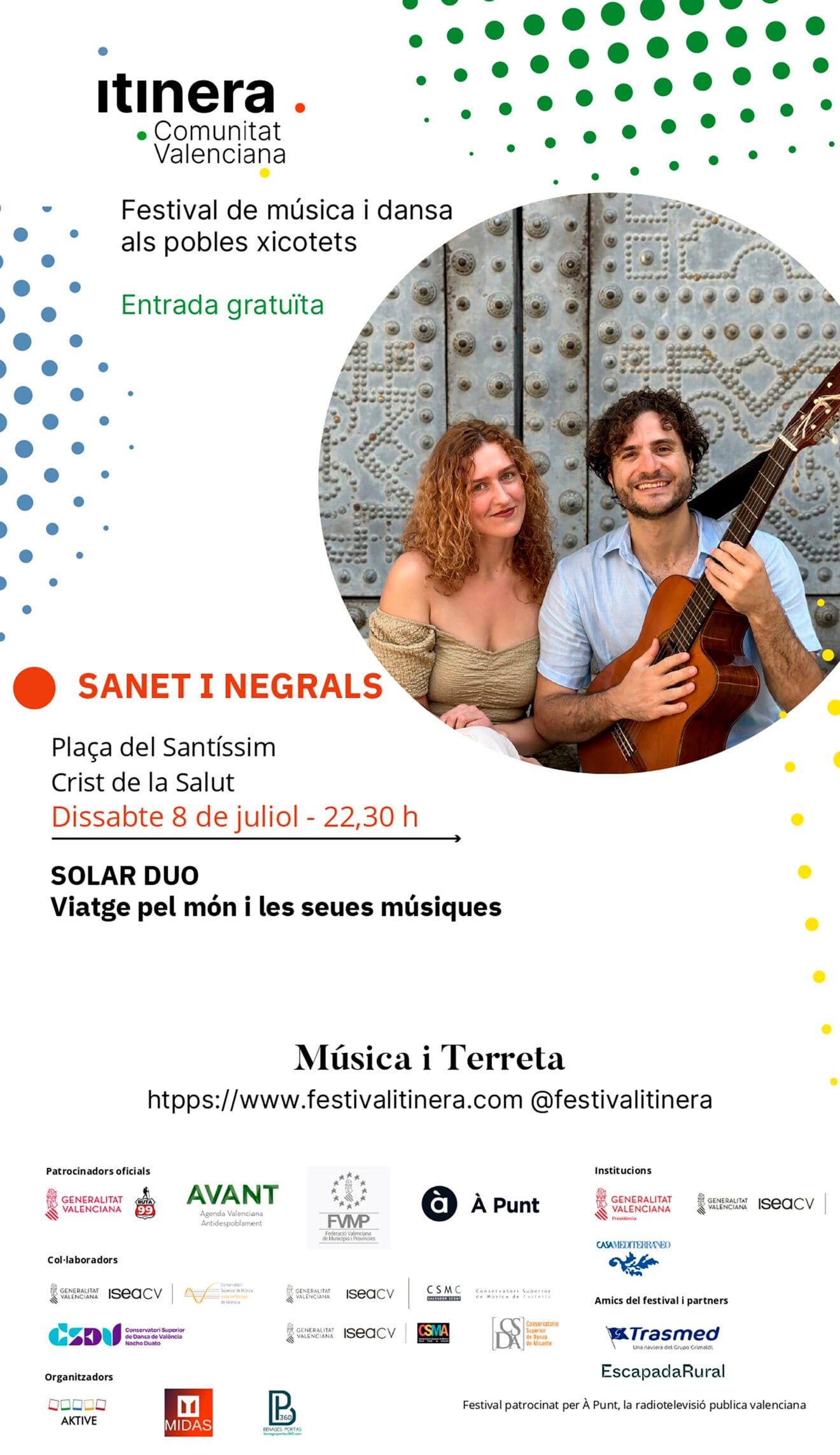 Festival Itinera Comunitat Valenciana en Sanet i Negrals