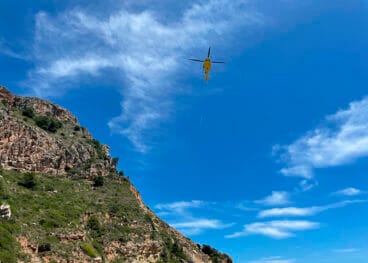 helicoptero de rescate archivo