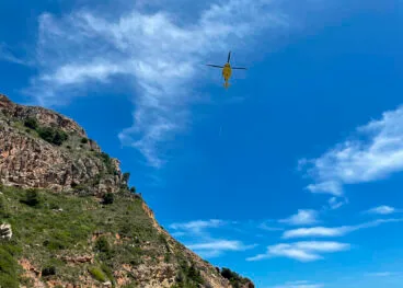 helicoptero de rescate archivo
