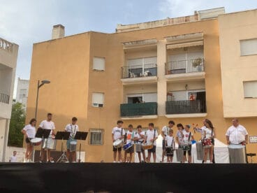 Muestra de baile moderno y ballet en fiestas de Benitatxell 06