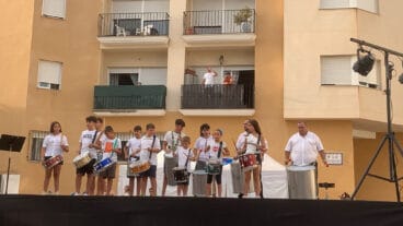 Muestra de baile moderno y ballet en fiestas de Benitatxell 09