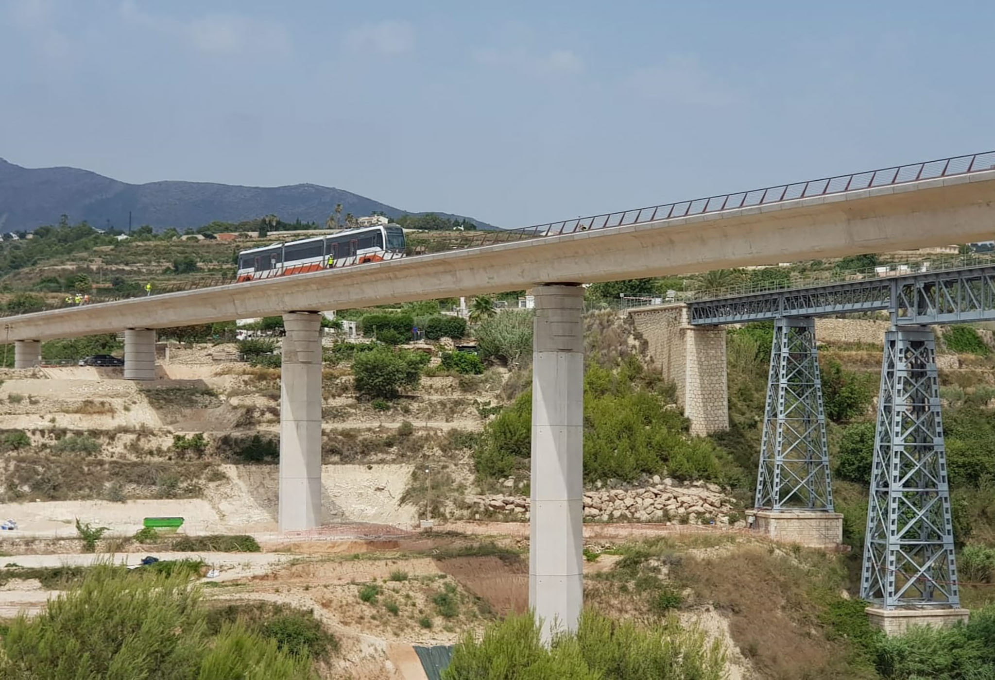 nuevo viaducto del quisi de benissa