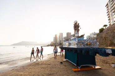 Ofrenda y procesión a la Virgen del Carmen en Calp 2023 03