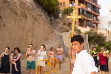 Ofrenda y procesión a la Virgen del Carmen en Calp 2023 08