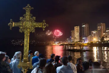 Ofrenda y procesión a la Virgen del Carmen en Calp 2023 110