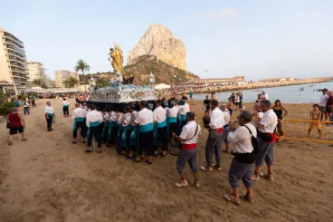 Ofrenda y procesión a la Virgen del Carmen en Calp 2023 14