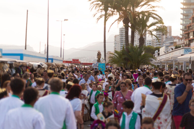 Ofrenda y procesión a la Virgen del Carmen en Calp 2023 30
