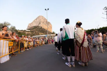 Ofrenda y procesión a la Virgen del Carmen en Calp 2023 42