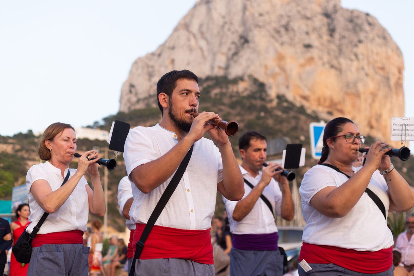 Ofrenda y procesión a la Virgen del Carmen en Calp 2023 46
