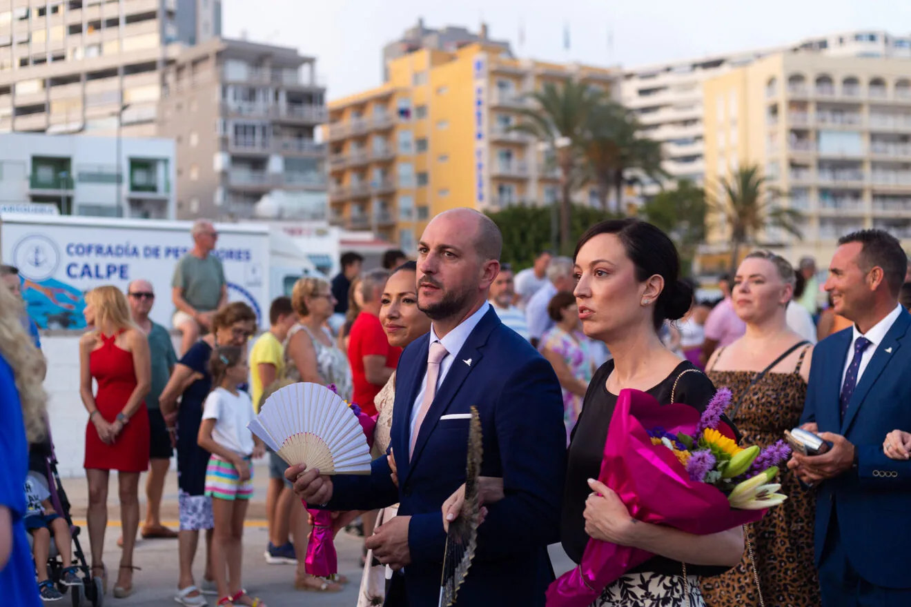 Ofrenda y procesión a la Virgen del Carmen en Calp 2023 52