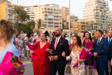 Ofrenda y procesión a la Virgen del Carmen en Calp 2023 54