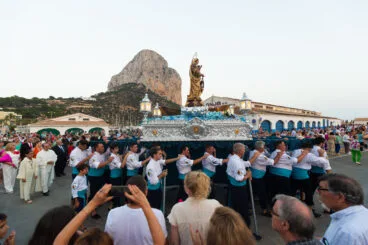 Ofrenda y procesión a la Virgen del Carmen en Calp 2023 75