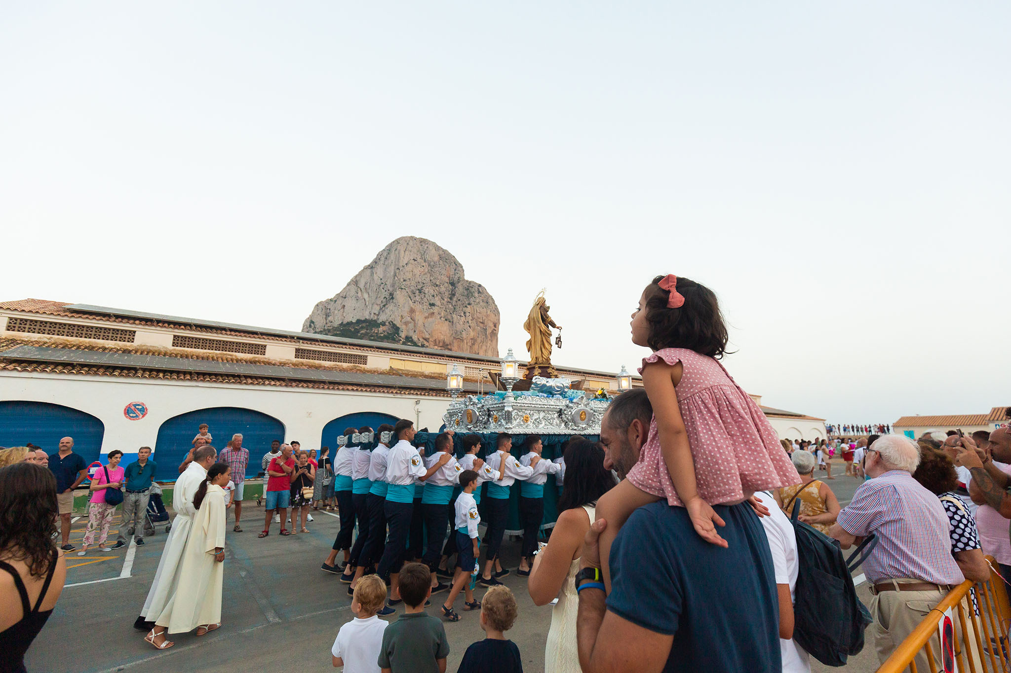 Ofrenda y procesión a la Virgen del Carmen en Calp 2023 77