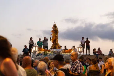 Ofrenda y procesión a la Virgen del Carmen en Calp 2023 80