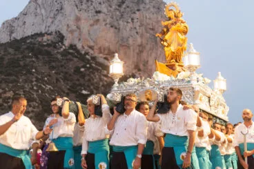 Ofrenda y procesión a la Virgen del Carmen en Calp 2023 82
