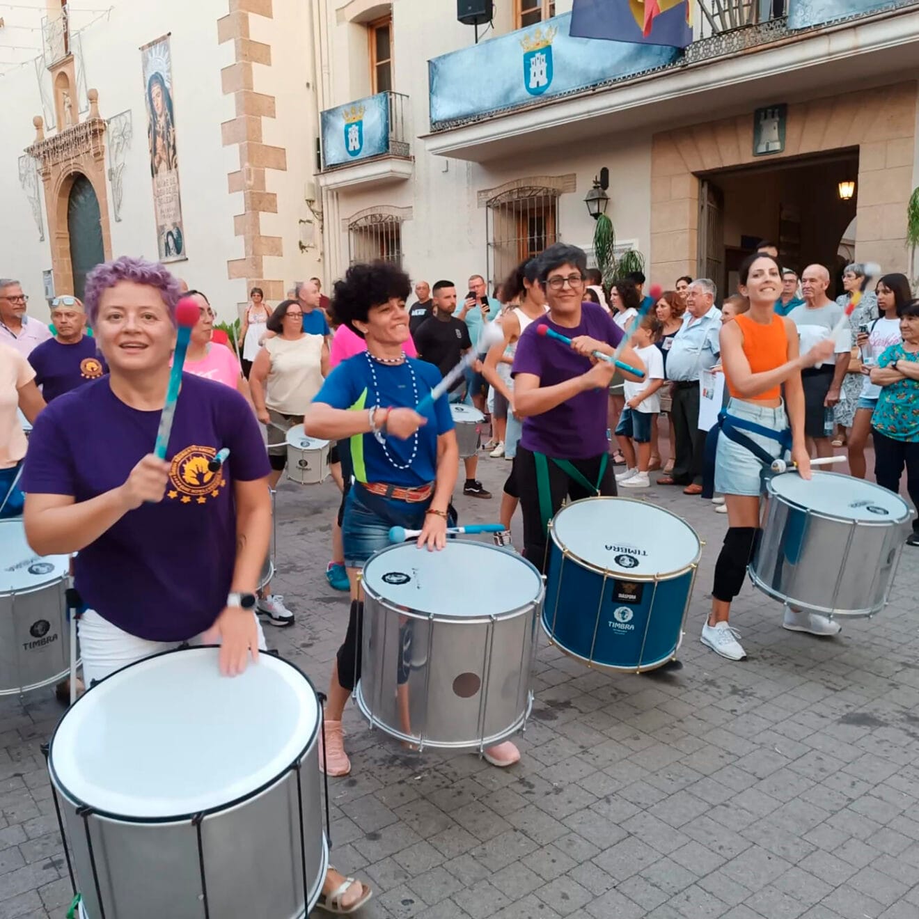 Ondarattack en la concentración promovida por l'Associació Cultural Ocell