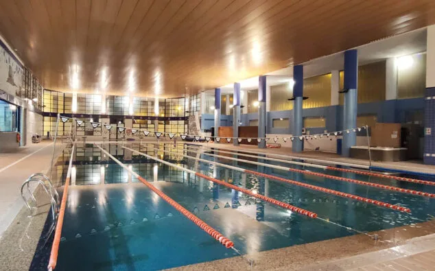 Imagen: Piscina municipal de Calp en la actualidad (archivo)