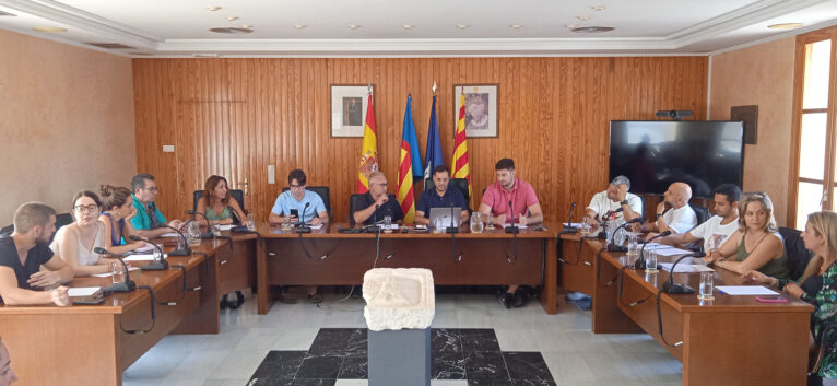 Pleno de julio de 2023 en el Ayuntamiento de Ondara