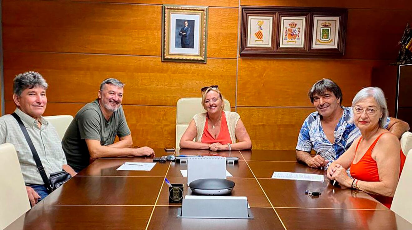 Presentación de las fiestas del Carmen en Calp