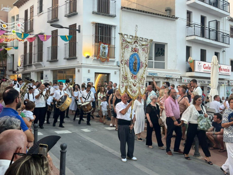 Procesión en Moraira en honor a la Virgen del Carmen 2023 04