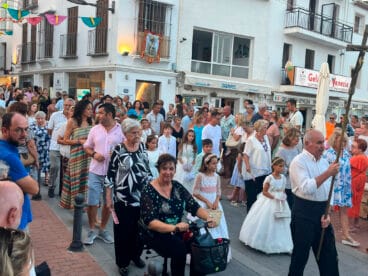 Procesión en Moraira en honor a la Virgen del Carmen 2023 07