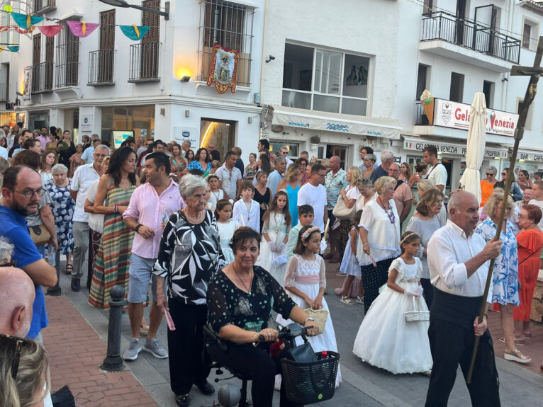Procesión en Moraira en honor a la Virgen del Carmen 2023 07