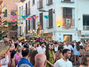 Procesión en Moraira en honor a la Virgen del Carmen 2023 08