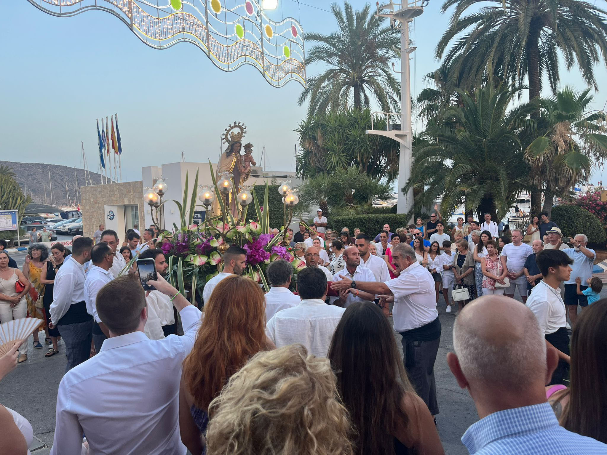 Procesión en Moraira en honor a la Virgen del Carmen 2023 13