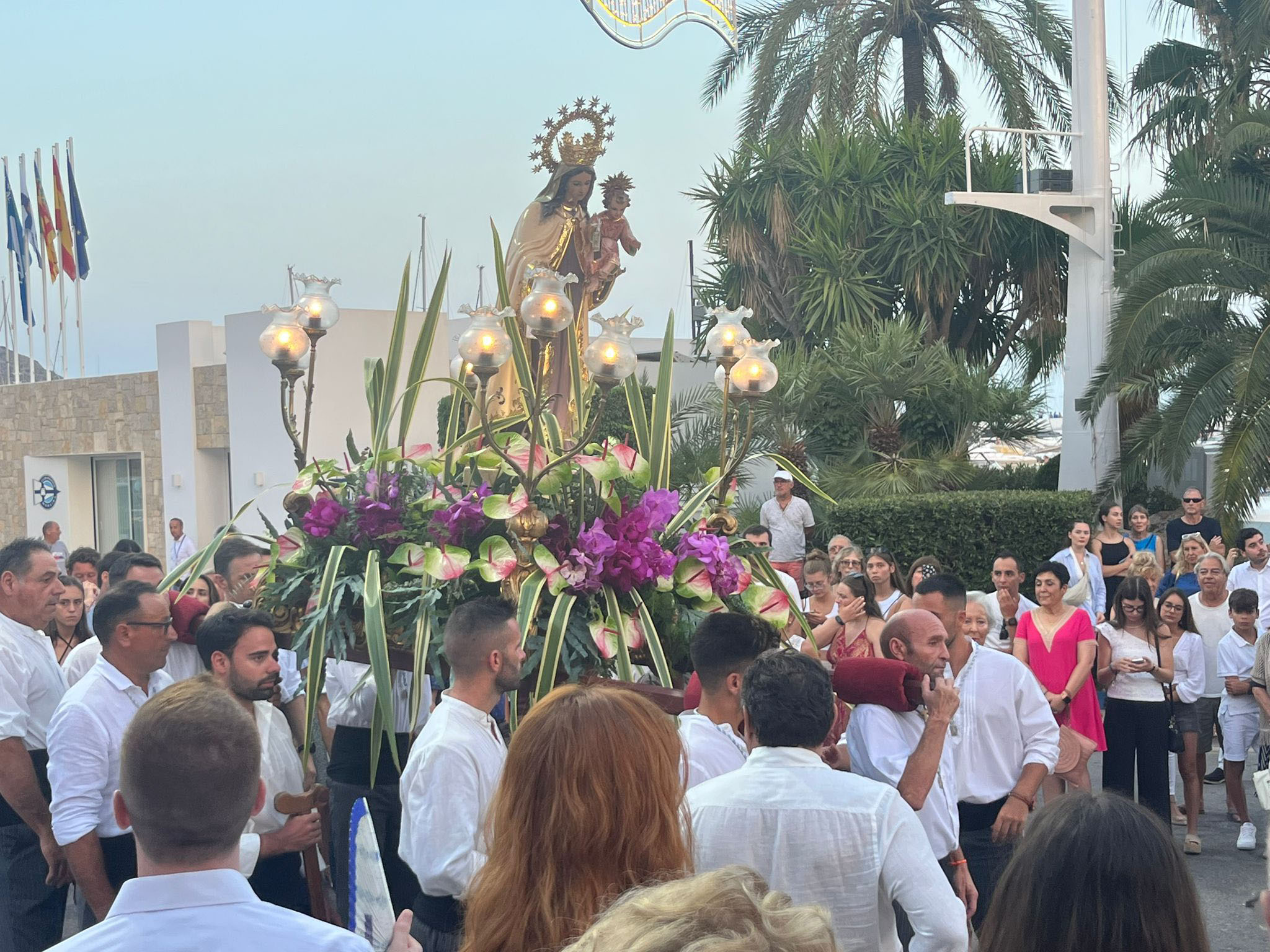 Procesión en Moraira en honor a la Virgen del Carmen 2023 14