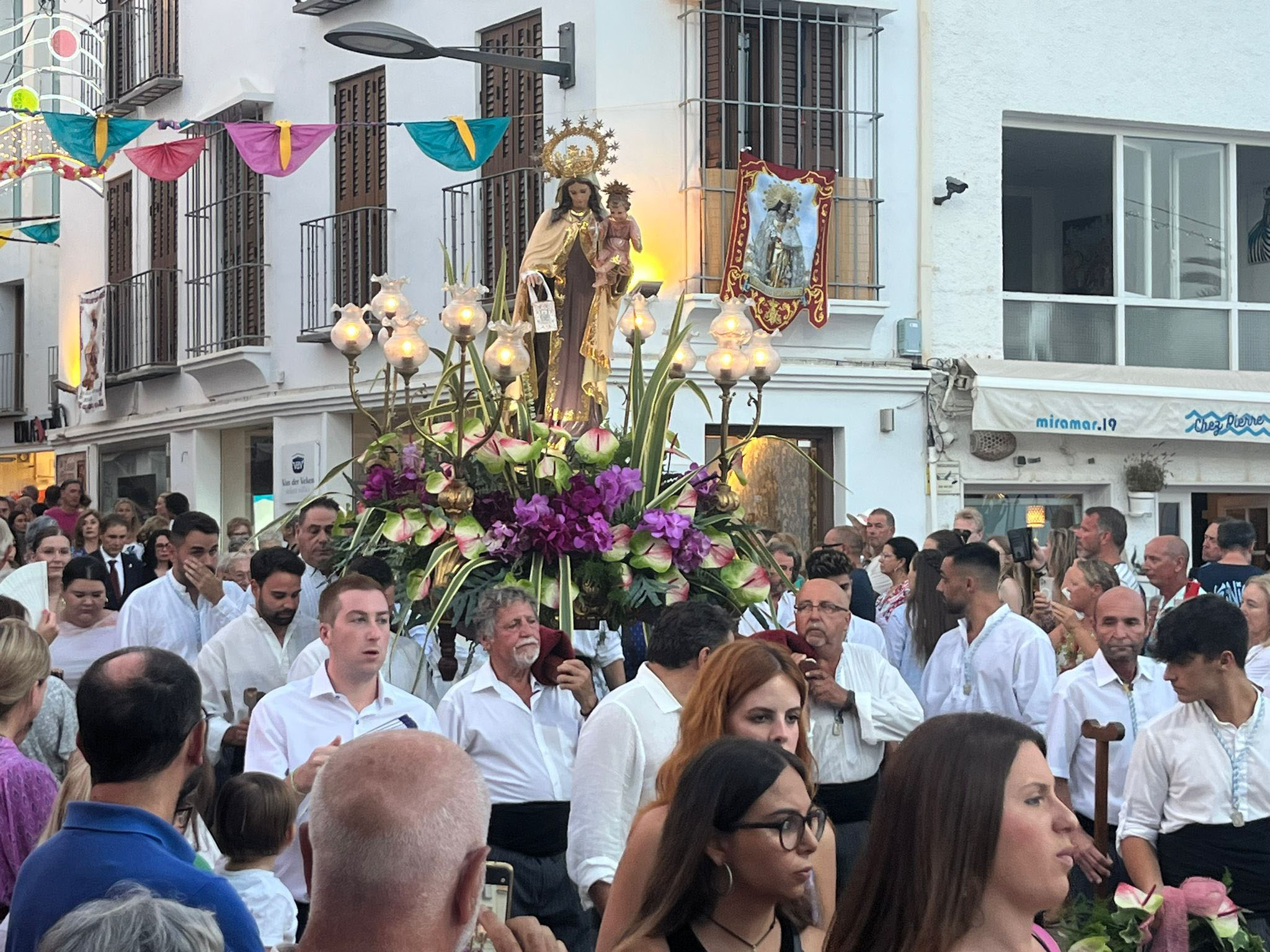 Procesión en Moraira en honor a la Virgen del Carmen 2023 15