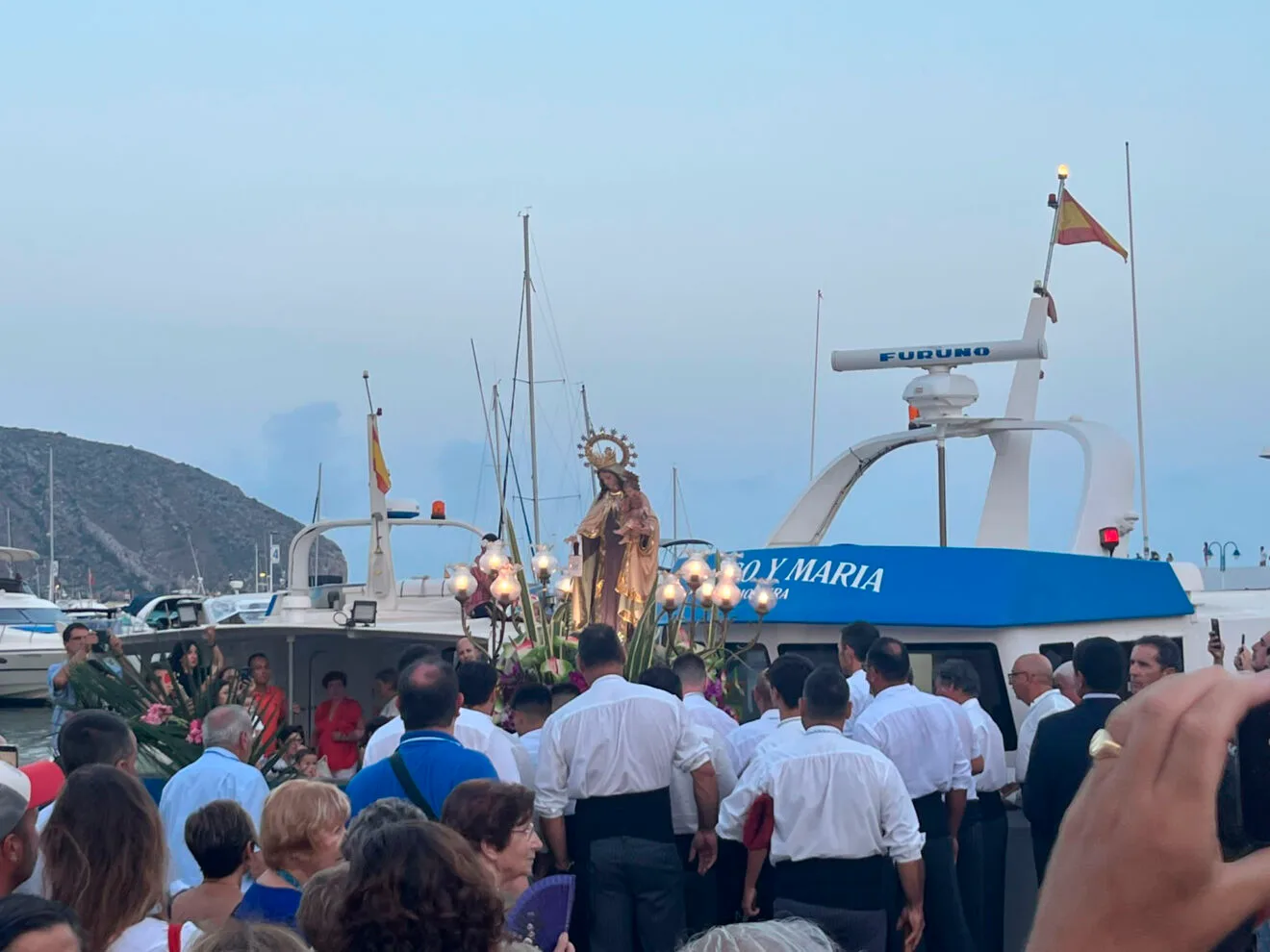Procesión en Moraira en honor a la Virgen del Carmen 2023 16