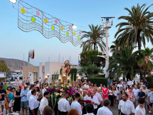 procesion en moraira en honor a la virgen del carmen 2023 22