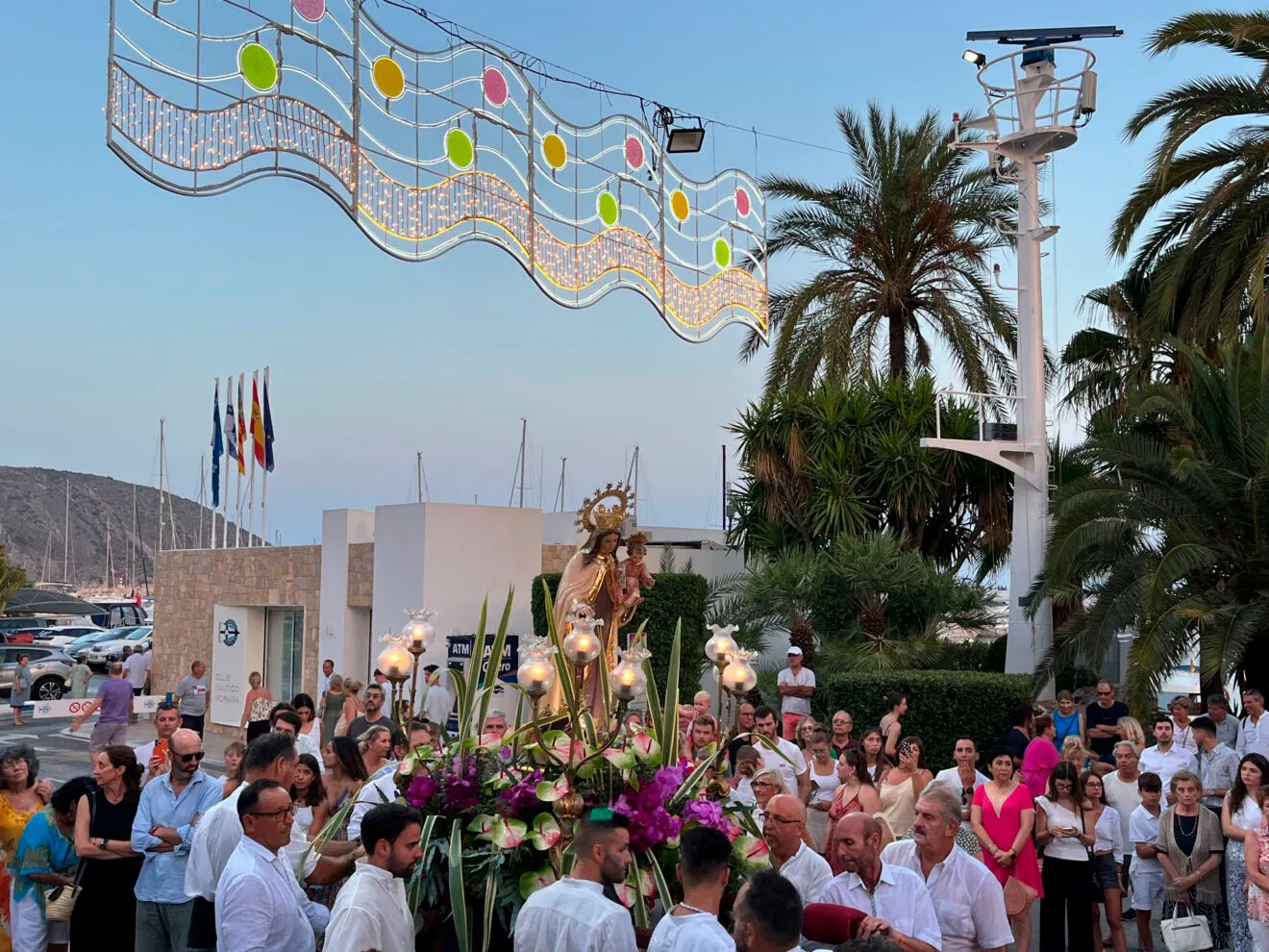Procesión en Moraira en honor a la Virgen del Carmen 2023 23