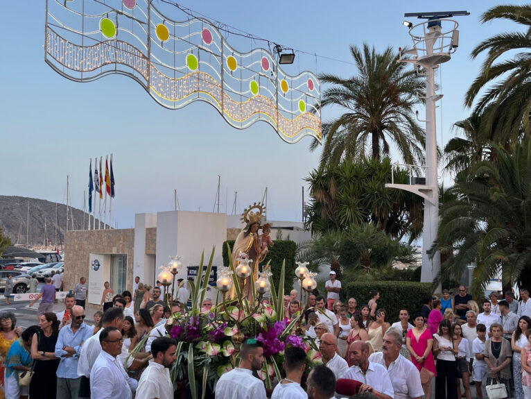 Procesión en Moraira en honor a la Virgen del Carmen 2023 23