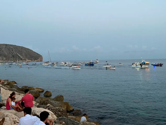 procesion en moraira en honor a la virgen del carmen 2023 26