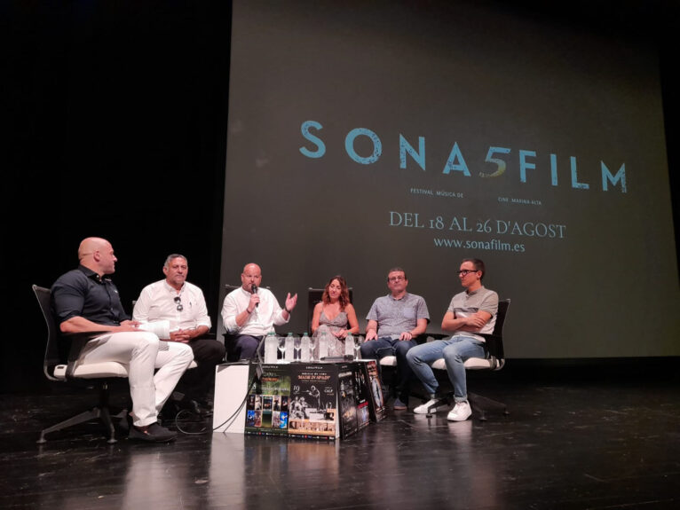 Representantes del Sonafilm y de los cinco municipios de la Marina Alta que participan