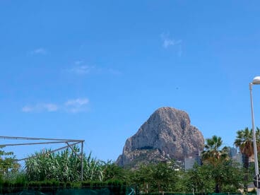 Rescate en helicóptero en el Peñón de Ifach de Calp