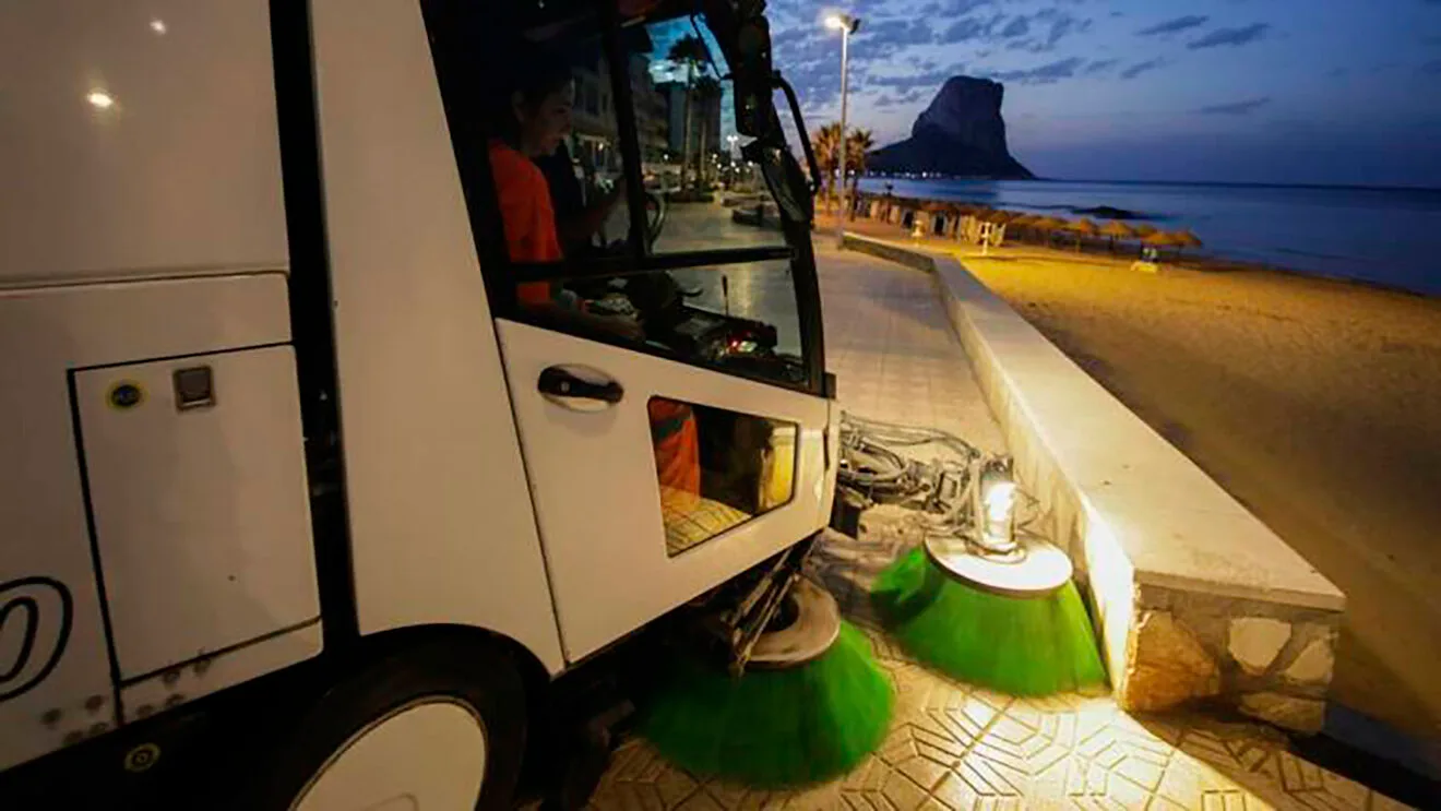 Servicio de limpieza y RSU en Calp